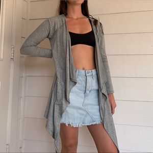 Gray Cardigan